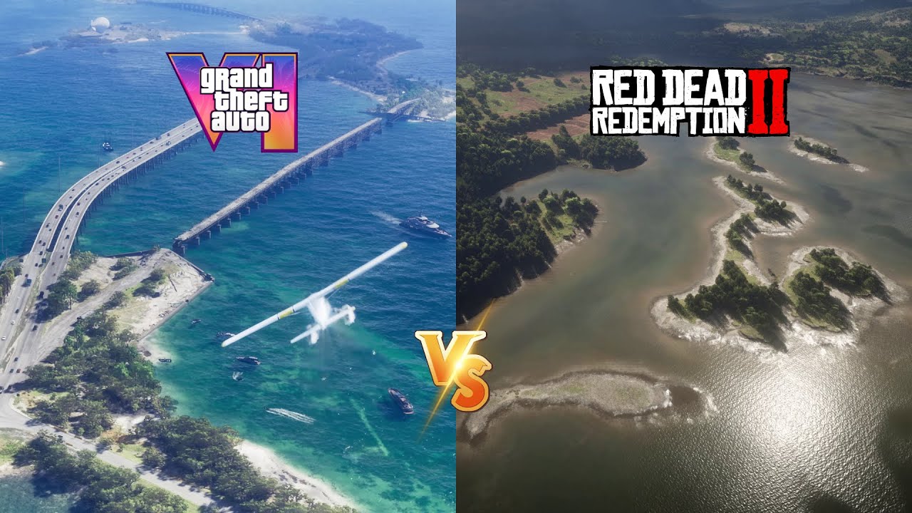 Comparaison graphique RDR2 vs GTA 6 moteur RAGE 9